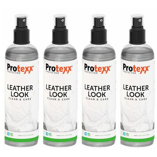 Protexx Leatherlook Clean & Care - 4 x 250ml - Leather Look (1000ml)