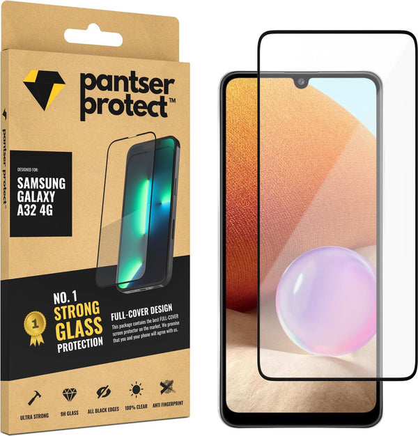 [EOL] Pantser Protect™ Glass Screenprotector Geschikt voor Samsung Galaxy A32 4G - Case Friendly - Premium Pantserglas - Glazen Screen Protector