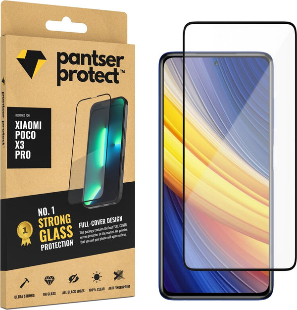 [EOL] Pantser Protect™ Glass Screenprotector Geschikt voor Xiaomi Poco X3 Pro - Case Friendly - Premium Pantserglas - Glazen Screen Protector