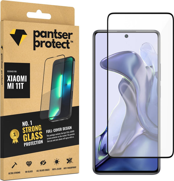[EOL] Pantser Protect™ Glass Screenprotector Geschikt voor Xiaomi 11T - Case Friendly - Premium Pantserglas - Glazen Screen Protector