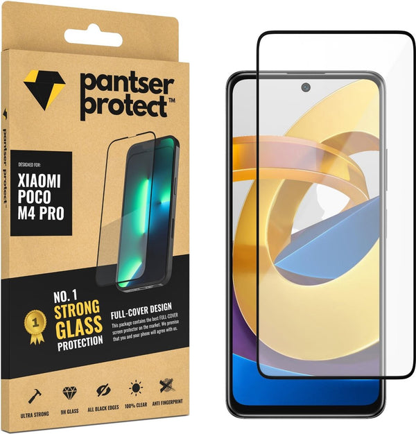 [EOL] Pantser Protect™ Glass Screenprotector Geschikt voor Xiaomi Poco M4 Pro - Case Friendly - Premium Pantserglas - Glazen Screen Protector