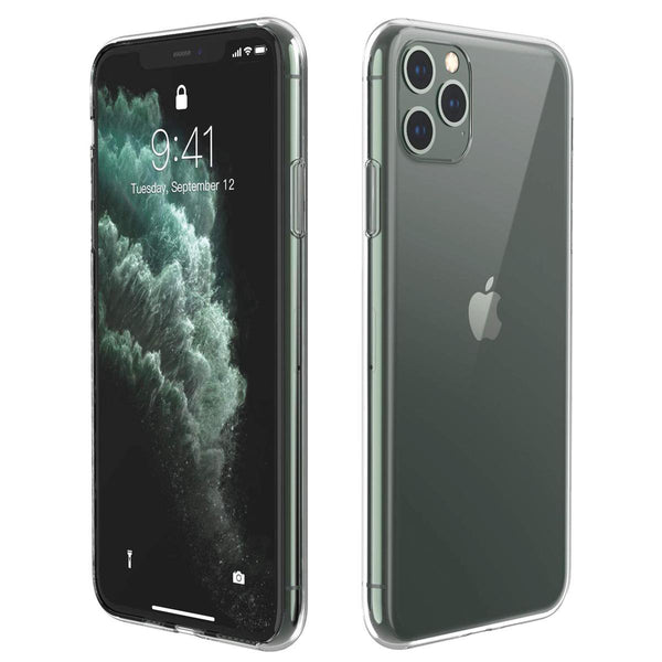 TORCE® iPhone 11 Pro Hoesje - Case Transparant + Gratis Glass Screenprotector
