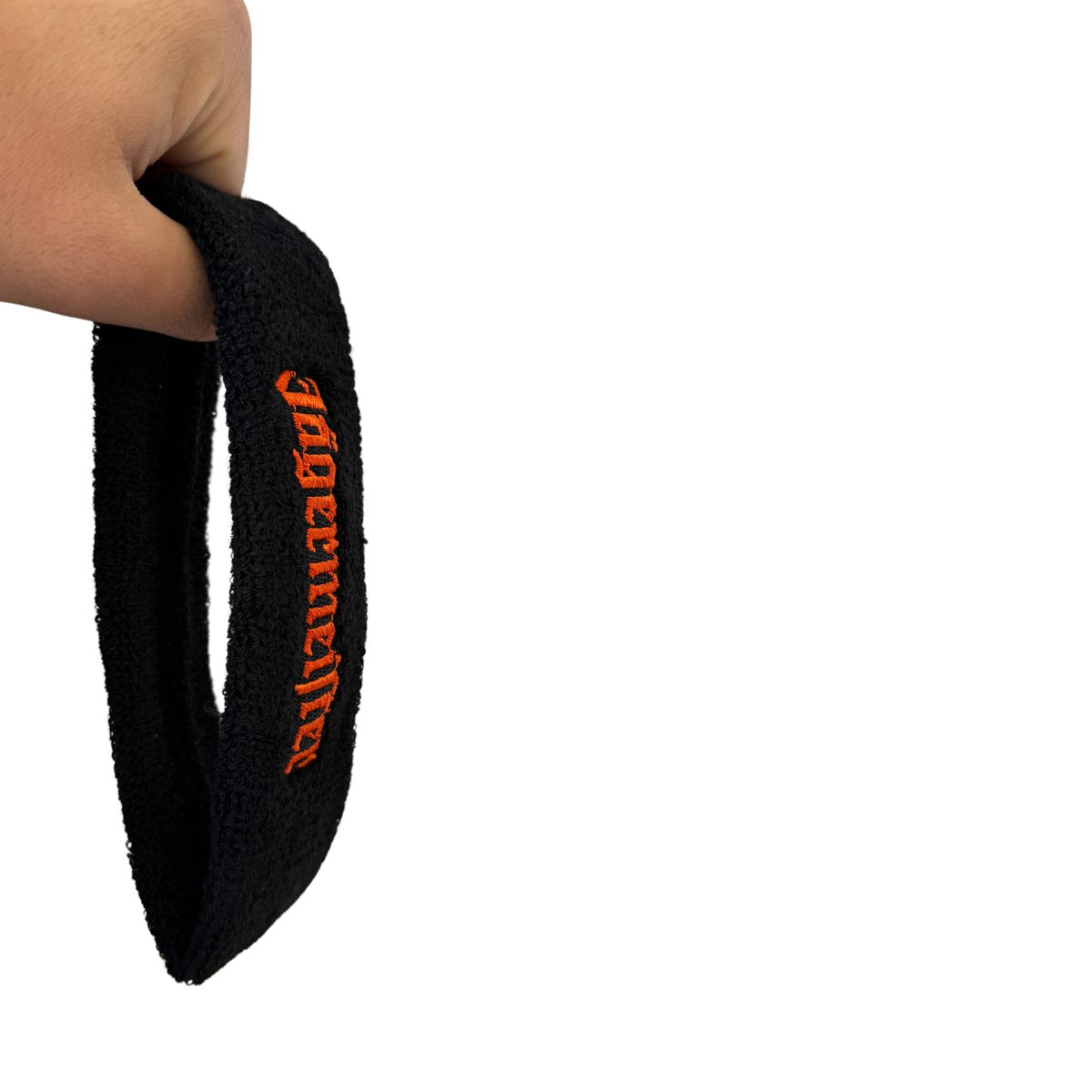 [LDV] Set van 3 - Zweetbandjes Pols en Hoofd - Jägermeister - Zweetband - Hoofdband Polsbandjes Sport - Zwart Oranje - EK Voetbal