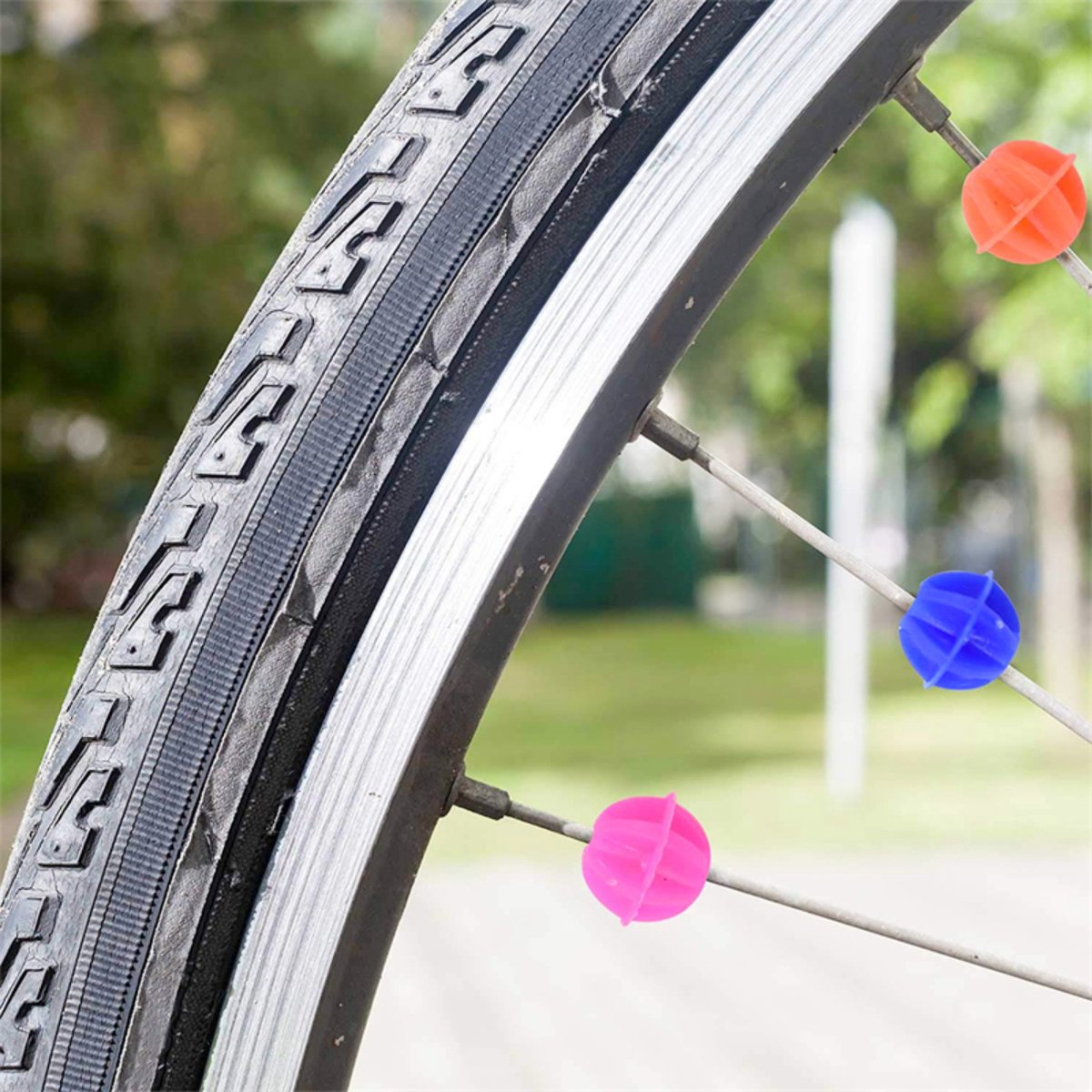Fiets Spaakkralen Glow In The Dark - 36 Stuks - Fietskralen - Kinderfiets Spaakkralen - Kralen Fiets Kinderen - Spaak Reflectoren - Spaak Versiering