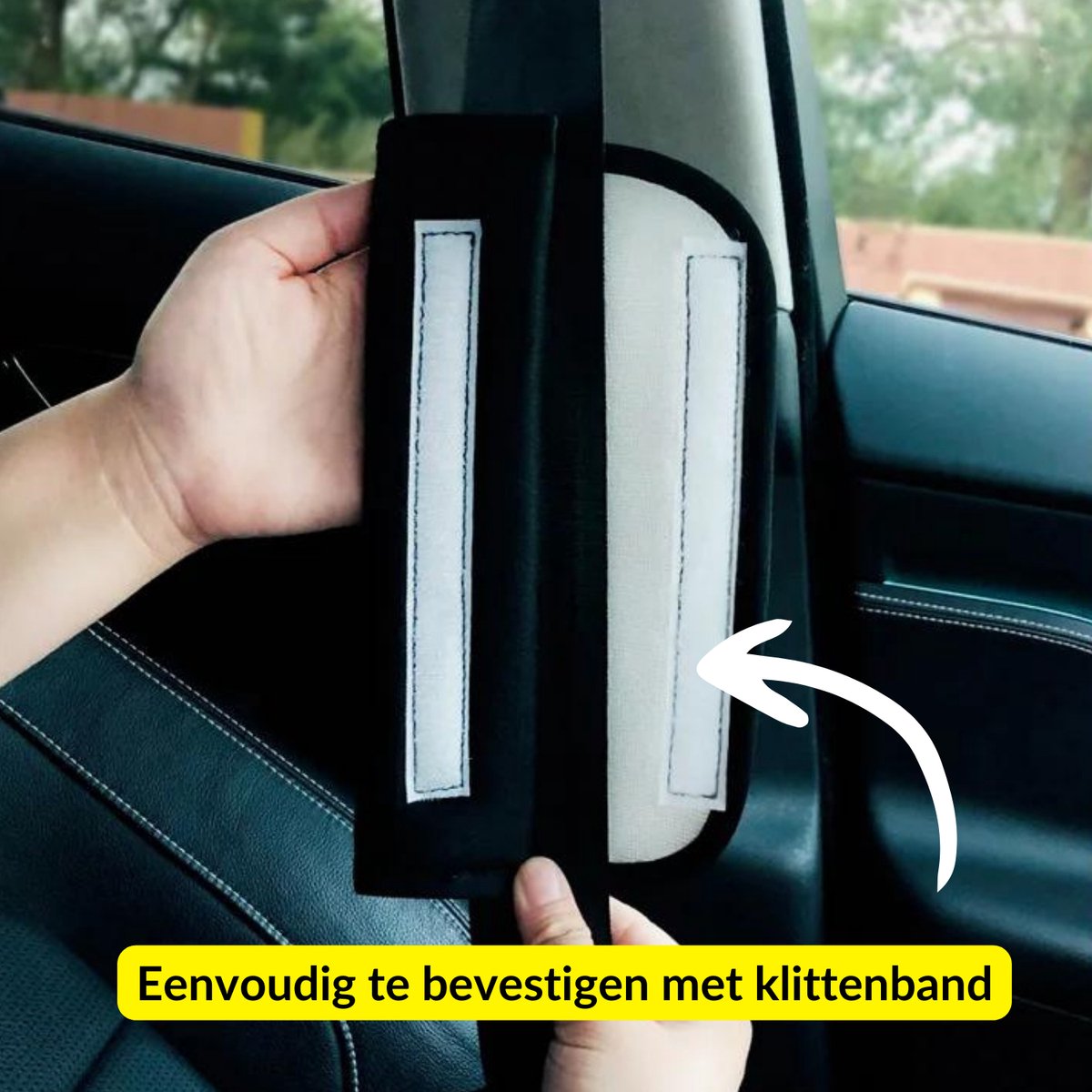 Zachte Gordelbeschermers - Geschikt voor Kinderen - Set van 2 Gordelhoezen - Zachte Gordel Hoes Beschermer - Eenden / Ganzen - Auto Accessoires