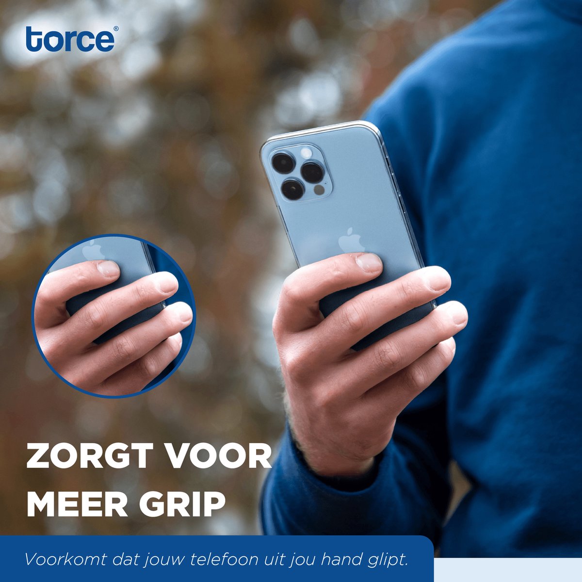 TORCE® iPhone 13 Pro Hoesje - Case Transparant + Gratis Glass Screenprotector