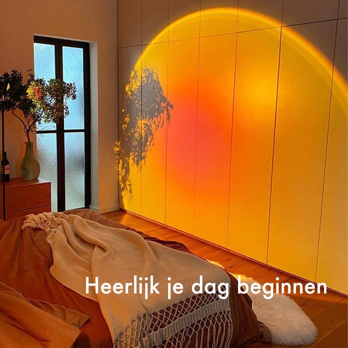 Sunset Lamp - Sunset Lamp - Hoogwaardige Lichtkwaliteit - Sunset Lamp - Zonsondergang - Projector Lamp