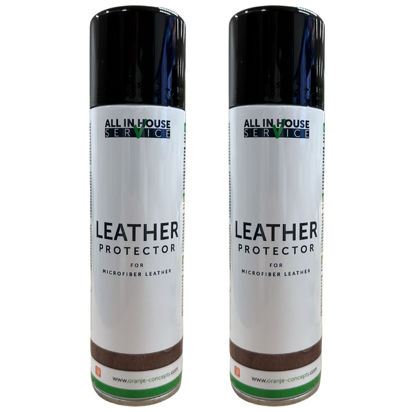 All-In House Microfiber Leather Protector Spray - 2 x 250ml