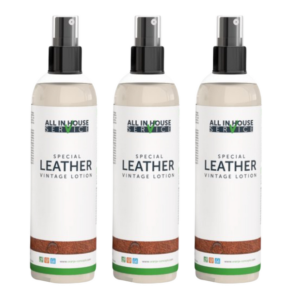 All-In House Special Leather Vintage Lotion - 3 x 250ml