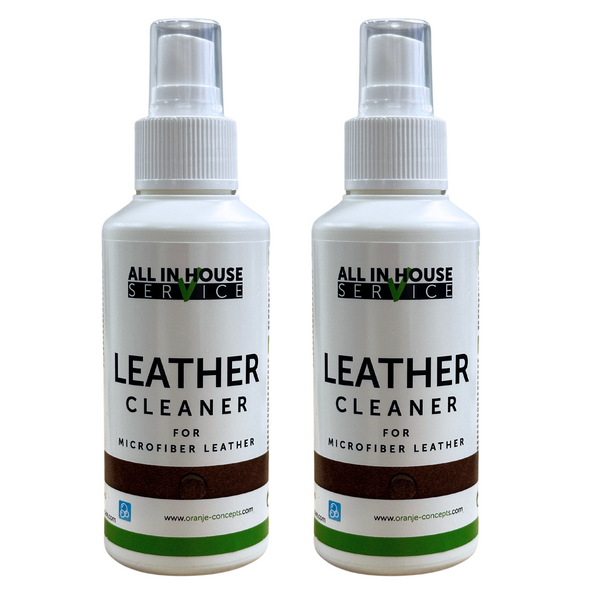 All-In House Microfiber Leather Cleaner - 2 x 100ml