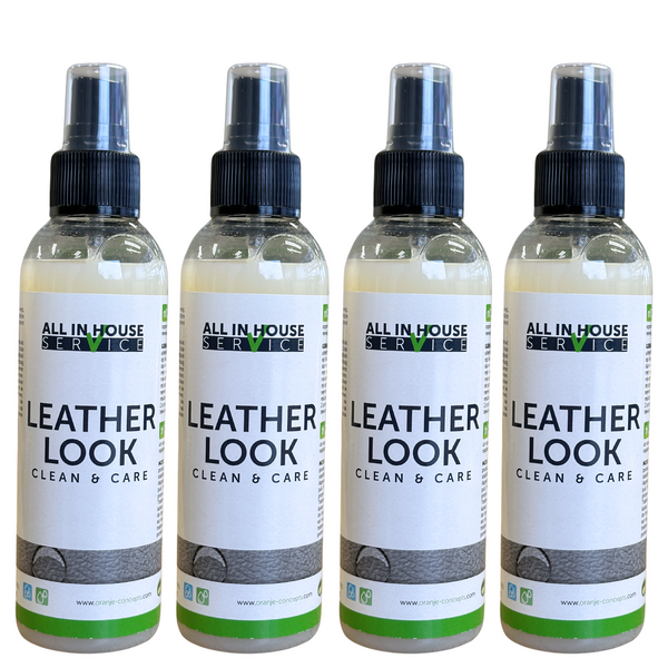 All-In House Leatherlook Clean & Care - 4 x 150ml - Leather Look