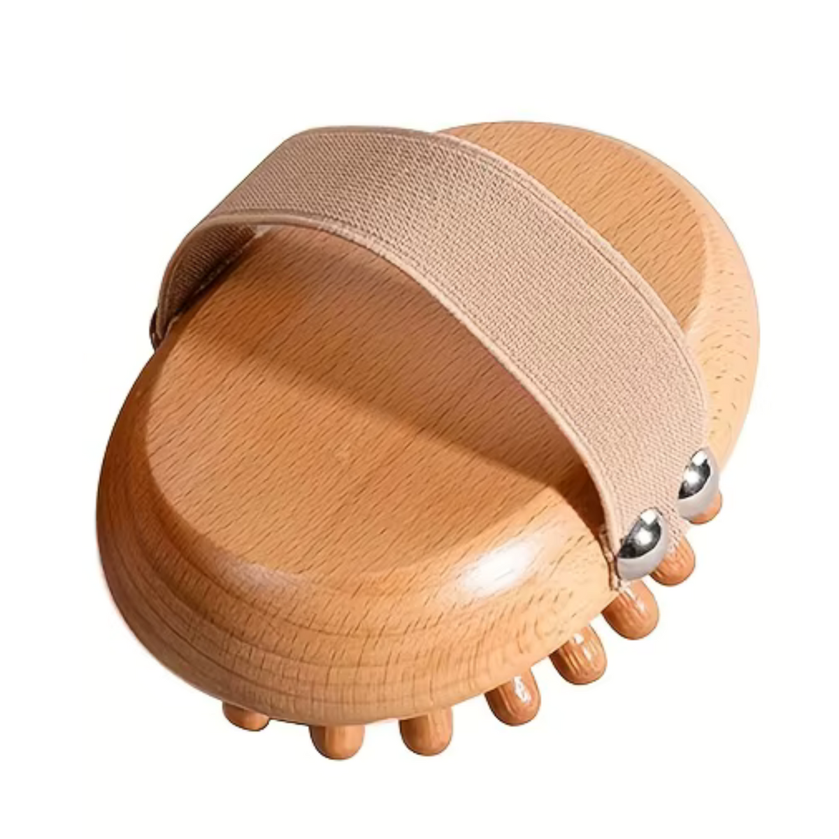 2-Delige Set - Houten Massage Stok en Cellulite Borstel - Huidverbetering - Gua Sha Massager - Ontspanning - Hoofd / Nek / Rug / Armen / Benen / Buik - Hout