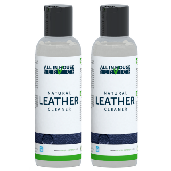 All-In House Natural Leather Cleaner - 2 x 250ml