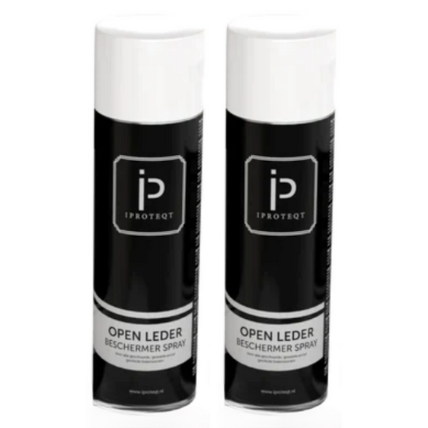 2x iProteqt Open Leder Beschermer Spray 500ml (1000ml)