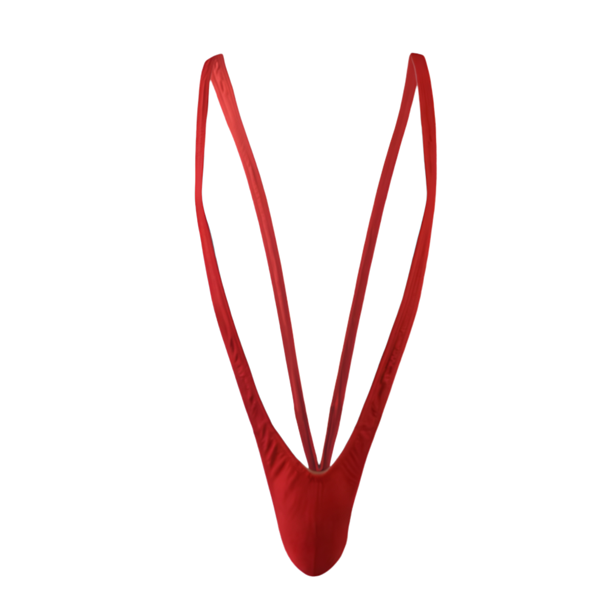 Mankini Rood - Mannen Borat String Rood - Sexy Heren Lingerie - String - Vrijgezellenfeest - One Size