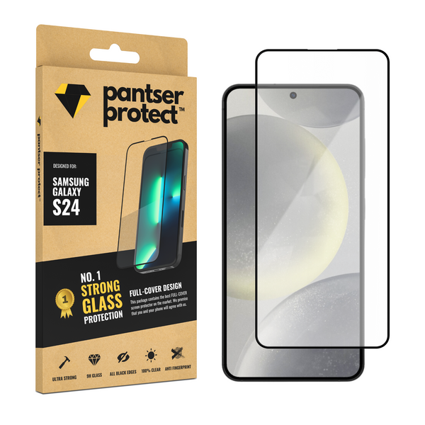Pantser Protect™ Glass Screenprotector Geschikt voor Samsung Galaxy S24 / S25 - Case Friendly - Premium Pantserglas - Glazen Screen Protector