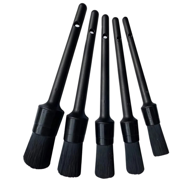 Detail Brush Set - Auto Detailing Brushes - 5 Kwasten - Cleaning Borstels - Auto Wassen - Velgenborstel - Auto Detail Borstels - Kwast