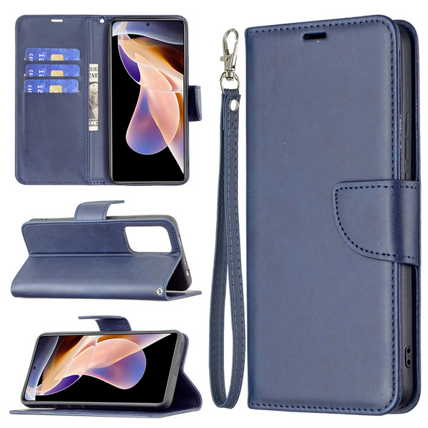 Hoesje Blauw geschikt voor OPPO A79 5G - Portemonnee Book Case - Boekje Met Kaarthouder / Pasjeshouder en Magneetsluiting - Booklet - Wallet Beschermhoes - Telefoonhoesje