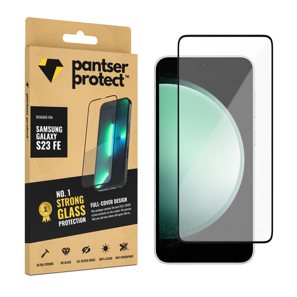 Pantser Protect™ Glass Screenprotector Geschikt voor Samsung Galaxy S23 FE - Case Friendly - Premium Pantserglas - Glazen Screen Protector