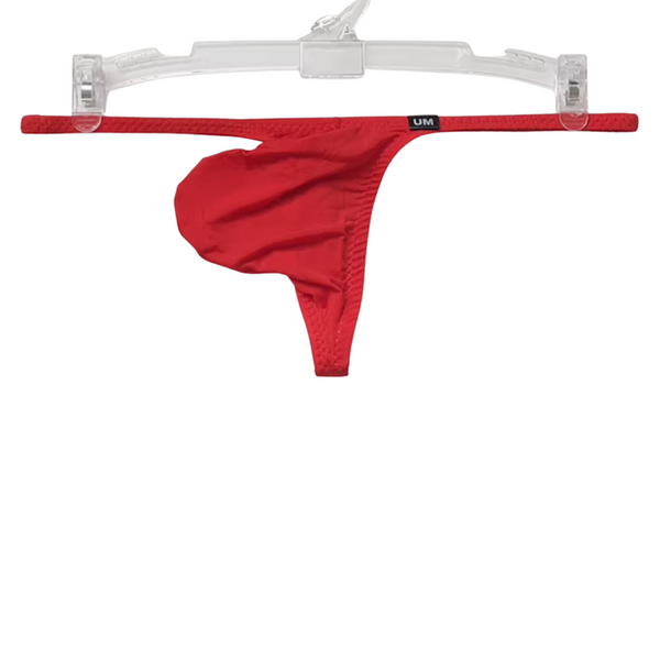 Heren String Rood - Dunne T String - Sexy Design - Mannen Onderbroek - Lingerie Voor Mannen - Ondergoed Maat XL