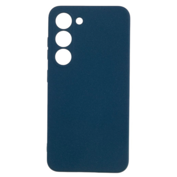 Hoesje Geschikt voor Samsung Galaxy S23 - Oceaanblauw - Stevige Shockproof Case - TPU Cover met Siliconen Touch - Backcover Telefoonhoesje