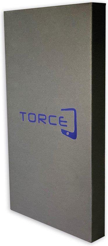 TORCE® Samsung A41 Hoesje - Case Transparant + Gratis Glass Screenprotector