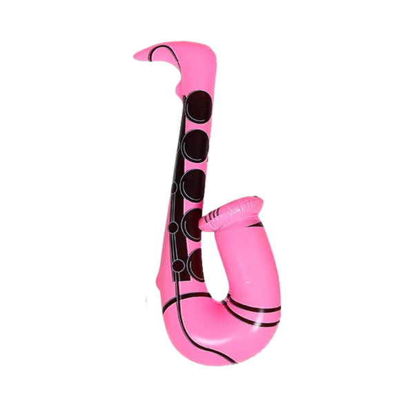 Opblaasbare Saxofoon Roze - Feest Accessoire - Zwembad Opblaas Speelgoed