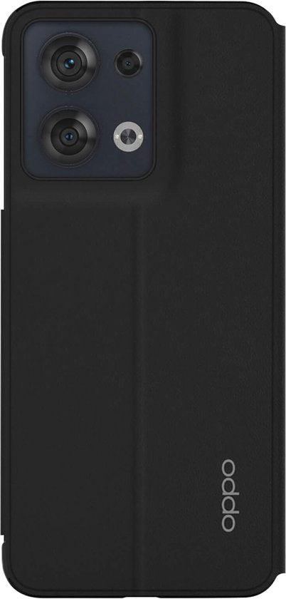 [EOL] Oppo Reno 8 Case Kaarthouder en Originele Video Ondersteuningsfunctie Zwart