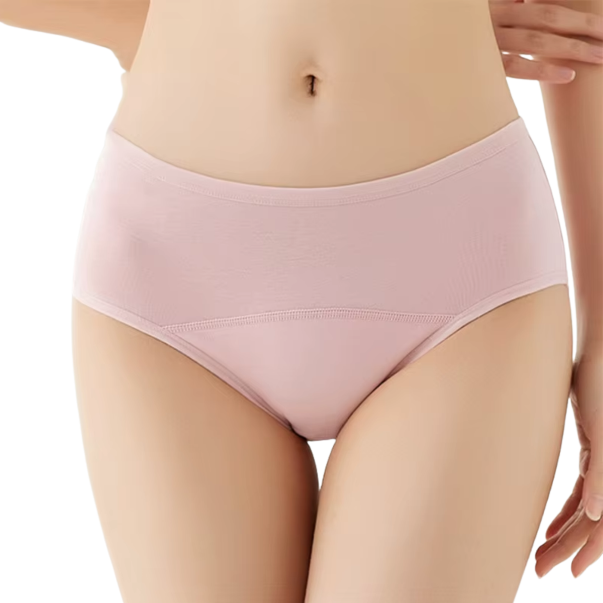 3 Pack - Menstruatie Ondergoed - Roze, Grijs en Paars - Dames Slips - Comfortabel & Absorberend - Onderbroek 95% Katoen - Dames Lingerie / Ondergoed Set - Maat M