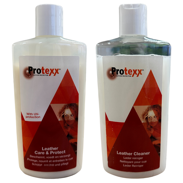 Protexx Leather Cleaner 250ml + Care & Protect - 250ml