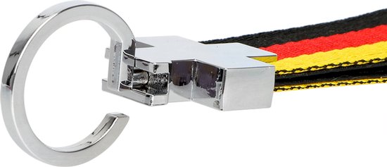Duitse Vlag Sleutelhanger - Premium Auto Sleutelhanger - universeel/alle automerken - Auto Automerk Sleutel Hanger - Keychain Cadeau - Duitsland Auto Accessoires