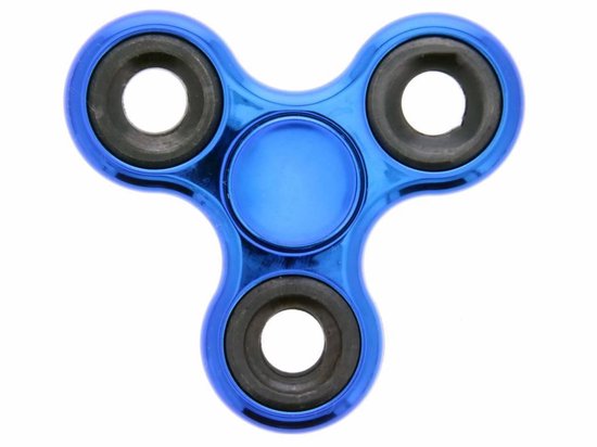 Blauw / Zwart Fidget Spinner