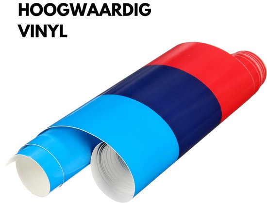 Auto Kleuren Sticker op Rol - 1 Meter - Striping Wrap voor Grill, Zijspiegels en Skirts - Autostickers - universeel/alle automerken - Auto Accessoires Stickers