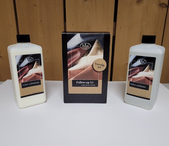 Oranje Royal Leather Care Follow-Up Kit - Cleaner en Protector