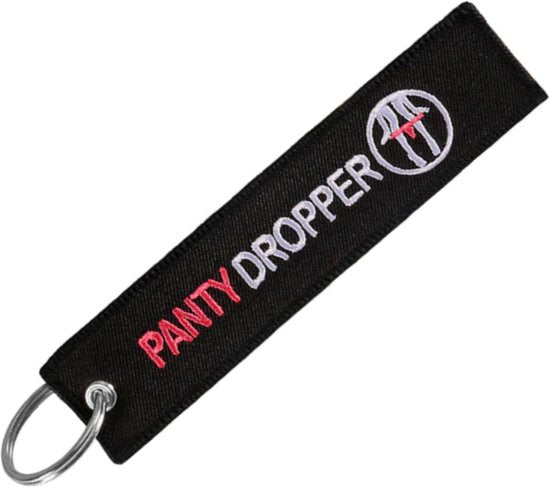 Auto Sleutelhanger - Pantydropper - universeel/alle automerken - Keychain - Grappige Sleutel Hanger Cadeau - Auto Accessoires