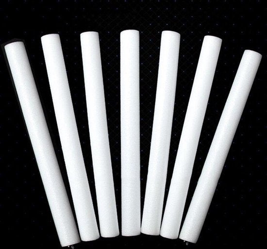 Lichtgevende foam LED sticks 10 stuks / Foamsticks - Partysticks -Bruiloft Huwelijk