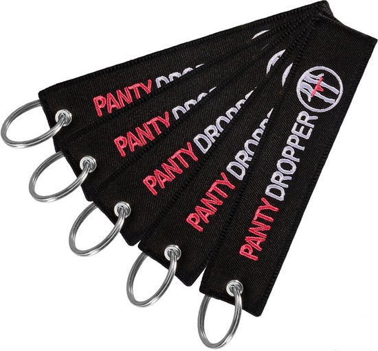 Auto Sleutelhanger - Pantydropper - universeel/alle automerken - Keychain - Grappige Sleutel Hanger Cadeau - Auto Accessoires