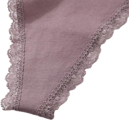 [EOL] Sexy Dames String - Nude - Smal Bandje - Dames Lingerie / Ondergoed - Maat XL