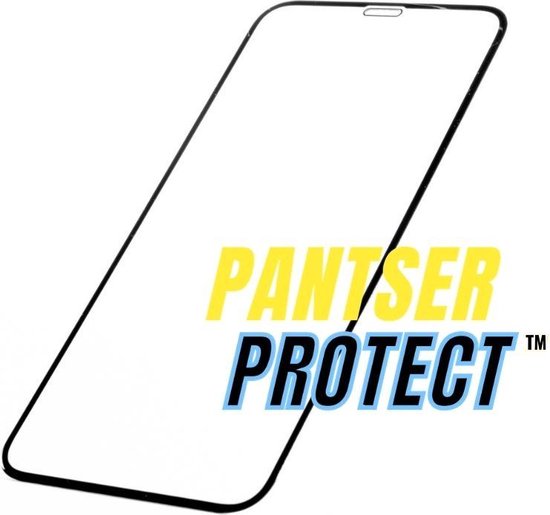 Pantser Protect ™ Case Friendly Full Edge Screenprotector Geschikt voor Apple iPhone 16E / iPhone 14 / iPhone 13 / iPhone 13 Pro - Premium glazen anti vingerafdruk full-cover Pantserglas Protector - Tempered Glass Bescherm Glas