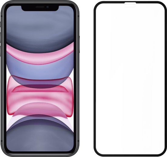 Pantser Protect™ Glass Screenprotector Geschikt voor iPhone 11 / XR - Case Friendly - Premium Pantserglas - Glazen Screen Protector