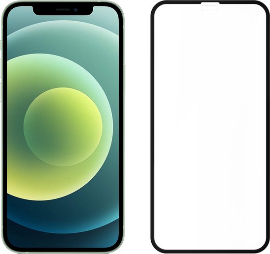 Pantser Protect™ Glass Screenprotector Geschikt voor iPhone 12 / 12 Pro - Case Friendly - Premium Pantserglas - Glazen Screen Protector