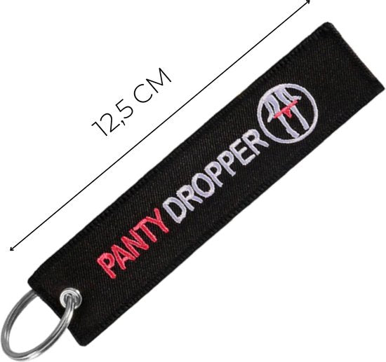 Auto Sleutelhanger - Pantydropper - universeel/alle automerken - Keychain - Grappige Sleutel Hanger Cadeau - Auto Accessoires