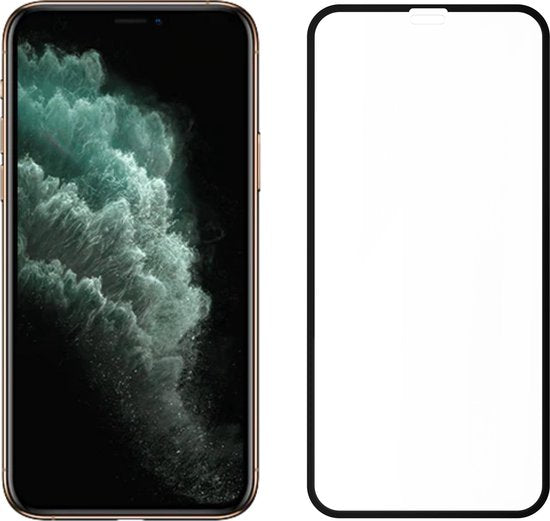 Pantser Protect™ Glass Screenprotector Geschikt voor iPhone Xs Max / 11 Pro Max - Case Friendly - Premium Pantserglas - Glazen Screen Protector