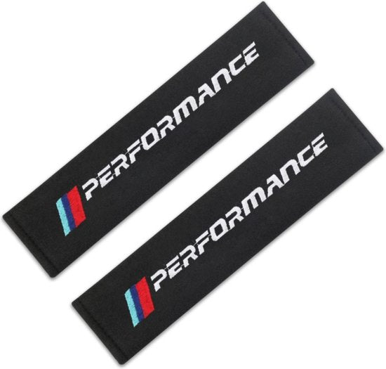 Zachte Gordelcovers - Performance - Set van 2 Gordelhoezen - Geschikt voor alle automerken/universeel - Zachte Gordel Hoes Beschermer - Ook voor Kinderen - Auto Accessoires - Gordelhoes Gordelbeschermer