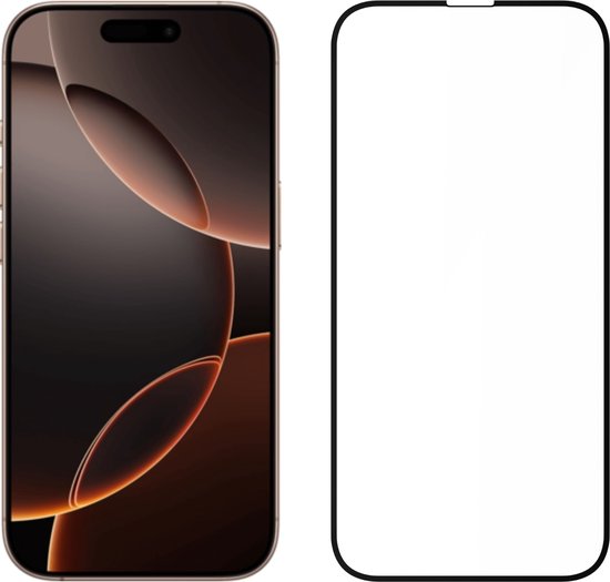 DUO-PACK - 2x Pantser Protect™ Glass Screenprotector Geschikt voor Apple IPhone 16  Pro - Case Friendly - Premium Pantserglas - Glazen Screen Protector