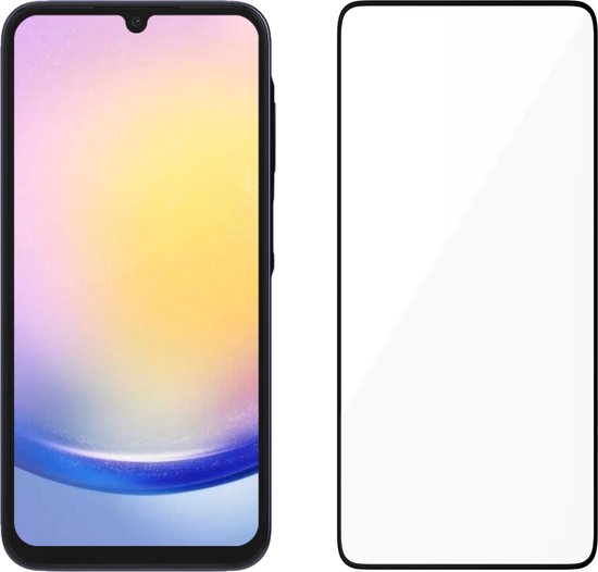 Pantser Protect™ Glass Screenprotector Geschikt voor Samsung Galaxy A25 - Case Friendly - Premium Pantserglas - Glazen Screen Protector