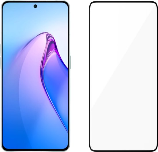 [EOL] DUO-PACK - 2x Pantser Protect™ Glass Screenprotector Geschikt voor OPPO Reno8 Pro - Case Friendly - Premium Pantserglas - Glazen Screen Protector OPPO Reno 8 Pro