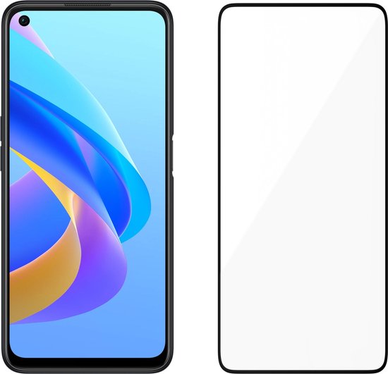 [EOL] Pantser Protect™ Glass Screenprotector Geschikt voor OPPO A76 - Case Friendly - Premium Pantserglas - Glazen Screen Protector