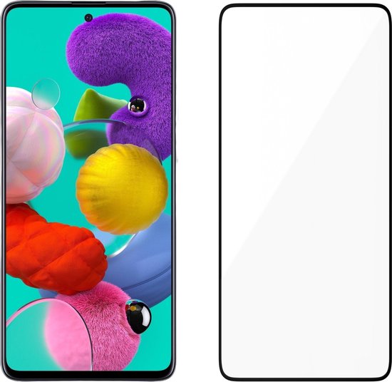 Pantser Protect™ Glass Screenprotector Geschikt voor Samsung Galaxy A51 - Case Friendly - Premium Pantserglas - Glazen Screen Protector
