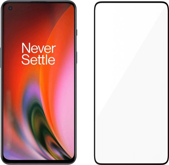 [EOL] Pantser Protect™ Glass Screenprotector Geschikt voor Oneplus Nord 2 5G - Case Friendly - Premium Pantserglas - Glazen Screen Protector